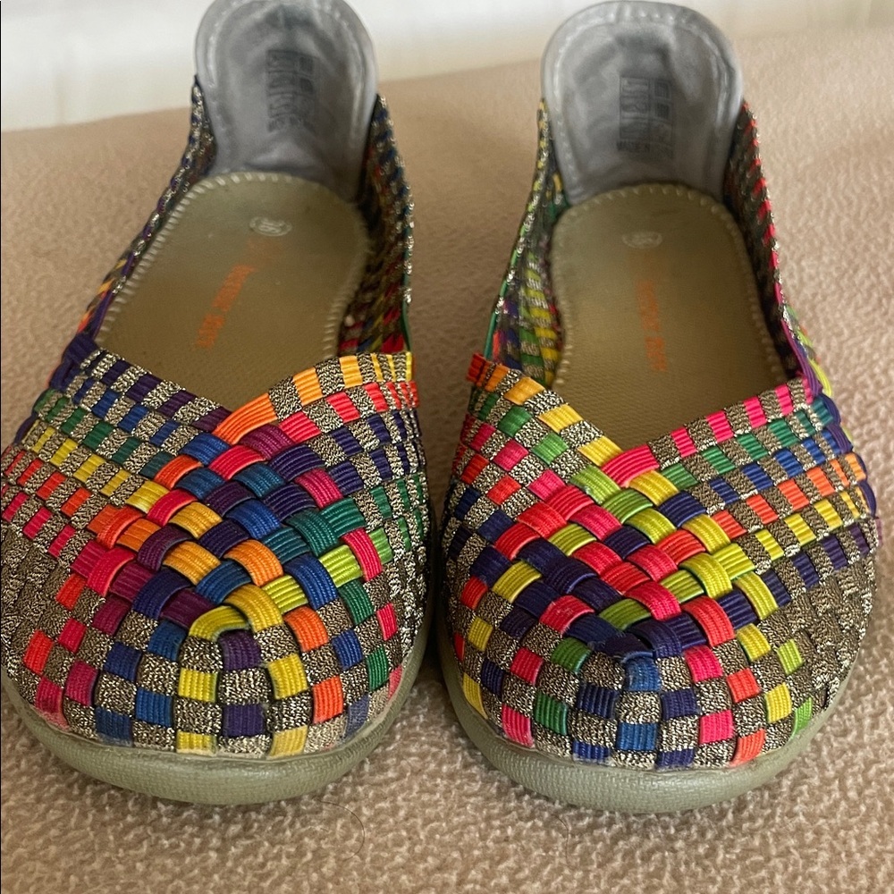 bernie mev. Multicolor Woven Sandals - Picture 3 of 7